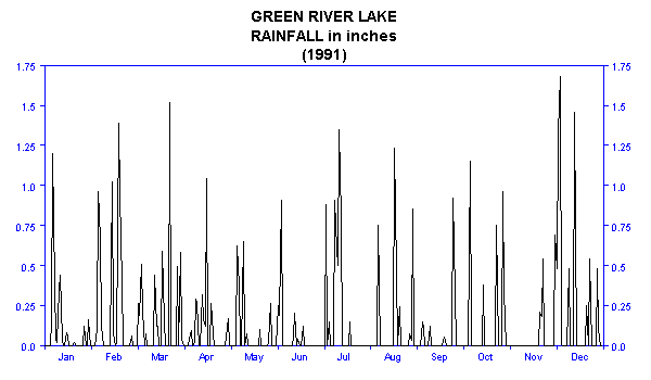 1991 Rainfall